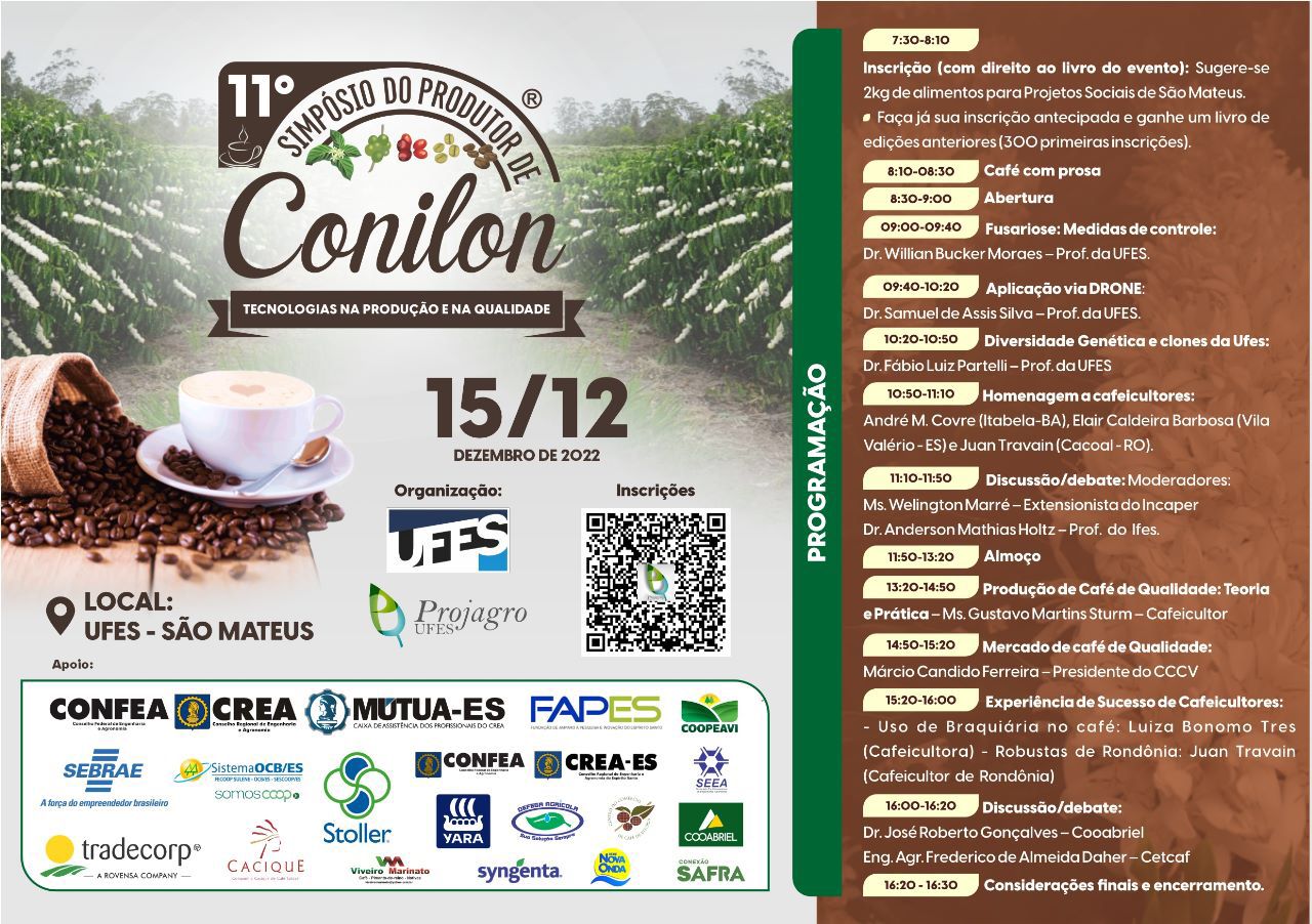 10º Simpósio do Produtor de Conilon – Conilon e Robusta no Brasil e no  Mundo – Cafe Conilon